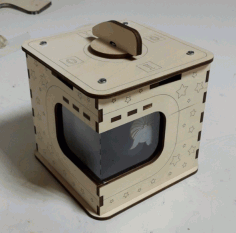 Gift Box For A Standard Mug For Laser Cutting Free PDF File