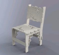 Chair 20mm Free DXF File