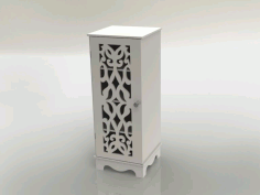 Wooden Cabinet Furniture Shelf Storage Rack 12mm Free DXF File