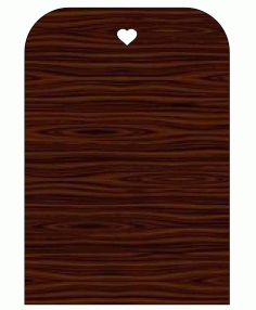 Laser Cut Wood Label Personalized Luggage Tag Bag Tag Free CDR Vectors Art