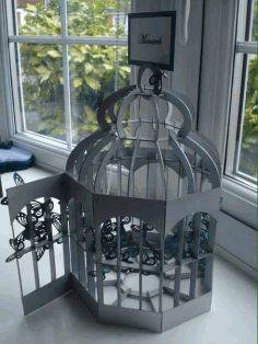Bird cage Stylish Free CDR Vectors Art