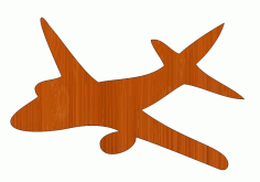 Laser Cut Plane Kid Toy Wooden Vintage Cute Airplane For Baby Free CDR Vectors Art