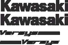 Kawasaki Versys Logo Free CDR Vectors Art