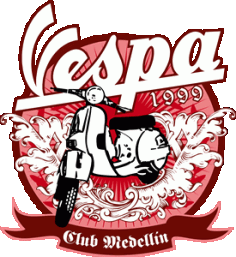 Vespa Club Medellin Logo Free CDR Vectors Art