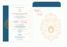Wedding Card Design M 21 Free CDR Vectors Art