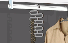 Laser Cut Tie Holder Orgnizer