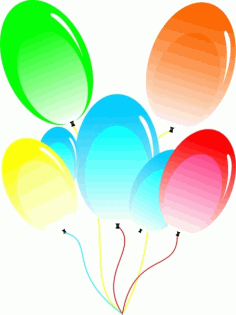 Balloon Free CDR Vectors Art