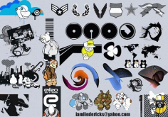 Various icons collection different styl Free CDR Vectors Art