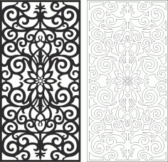 Seamless Pattern Floral Elements Free CDR Vectors Art